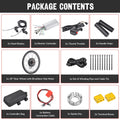 Yescom Electric Bike Conversion Kit 48V 1000W 26" Front Wheel E - Bike Conversion Kit Dual Mode Controller