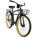 Body Glove 26 in Mens Beach Cruiser Bike, Black, by Huffy
