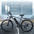 Hipatoo 26" Electric Bike 500W 20MPH E - Bike, 36V 10.4ah Battery, Ebike for Adults, E Bike UL2849