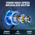 Dual Motor PEAK 3000W Electric Bike for Adults, 31mph 48V 23ah Electric Bicycle, 26" Fat Tire Mountain Bike UL2849