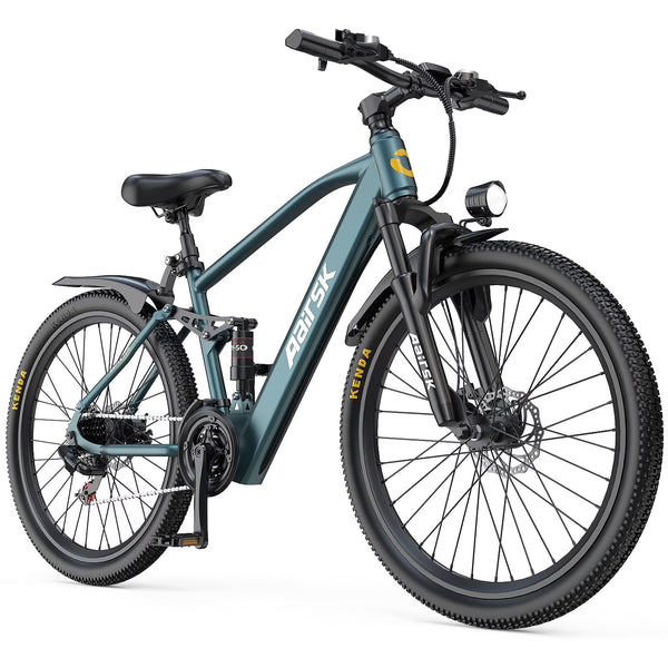 Aairsk 24'' Electric Bike for Adults, 400W E - Bicycle, Top Speed 25MPH, 36V 13AH Battery, City Mountain Ebike