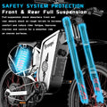 50MPH Freego X2pro Electric Motorcycle for Adults 6000W(Peak) Motor 60V 30ah Battery Electric Bicycle Full Suspension Ebike
