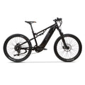 Kasen Electric Mountain Bike Mid - Driven 500w 48v 15ah Full Suspension Throttle and Pedal Assist