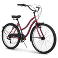 26" Huffy Lockland Cruiser Bike, 7 - Speeds, Padded Saddle, Pink, Ages 12+