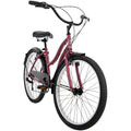 26" Huffy Lockland Cruiser Bike, 7 - Speeds, Padded Saddle, Pink, Ages 12+