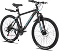HILAND 26 in Mountain Bike, Mens and Womens Aluminum Frame MTB with 21 Speeds, Dis Brake, Hardtail Bicycle for Adults