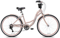 Kent 26 In. Bayside Women'S Cruiser Bike, Rosé Gold