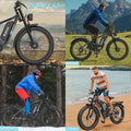 Dual Motor PEAK 3000W Electric Bike for Adults, 31mph 48V 23ah Electric Bicycle, 26" Fat Tire Mountain Bike UL2849