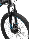 Mongoose 24" Durham Mountain Bike, 21 Speeds, Black