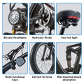 Dual Motors AWD 2000W Electric Bike for Adult 26'', UL2849 48V 30AH Removable Battery E - Mountain Bike 4.0 Fat Tire up to 35MPH&120miles Long Range Off - Road Ebike Beach Dual Hydraulic&Brakes E - Bicycle