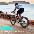 Gocio 26" 4.0 Fat Tire Electric Bike for Adults, 500W Motor, 48V 13ah Battery, Lightweight Aluminum Alloy Frame, Max 22mph Electric Mountain Bike Beach Snow Ebike for Men, Professional 7 - Speed UL2849