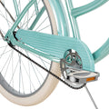 26 In. Nel Lusso Women'S Classic Beach Cruiser Bike, Mint Green