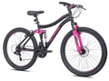 Genesis 26 In. Maeve Women'S Mountain Bike, Black and Pink